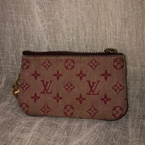 Pink Louis Vuitton wallet